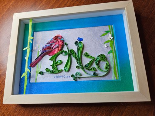 Quilling personnalisé